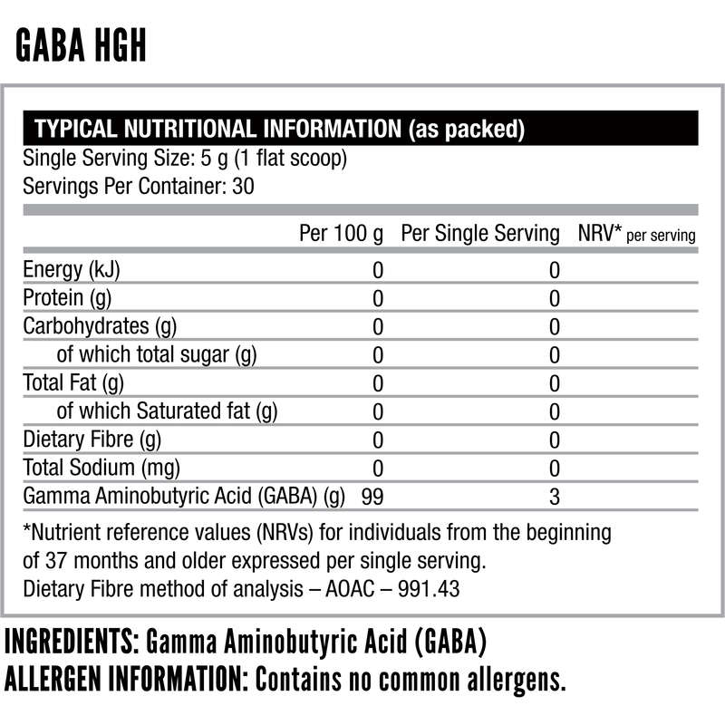 Nutritech Gaba GH
