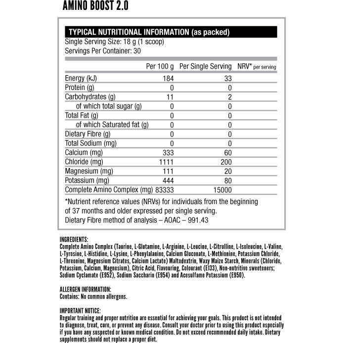 Nutritech Amino Boost 2