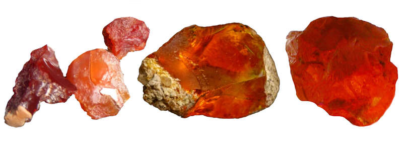 Natural Orange Fire Opal  and AAA White Cubic Zirconia Gemstone Solid .925 Sterling Silver Earrings