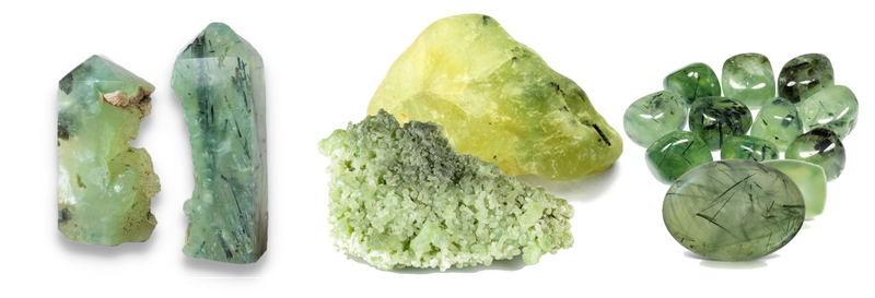 Natural Scottish Moss Prehnite Gemstone Antique Style Solid .925 Sterling Silver Ring Size US 8 or Q