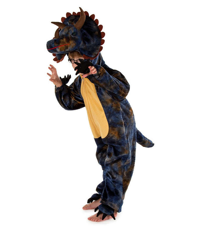 Dinosaur Triceratops Onesie - 5 to 7 years