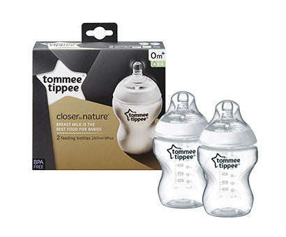 Tommee Tippee - Close To Nature - 260 ml / 2 Bottle Pack / Original