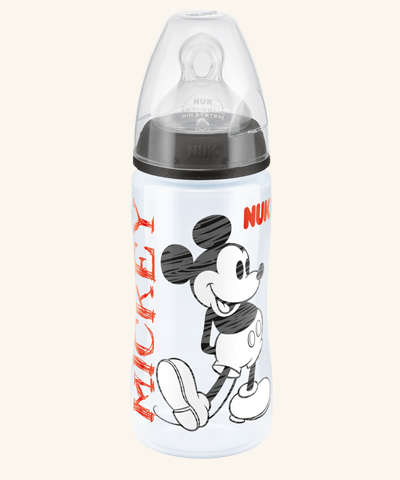 NUK - First Choice - Bottles - Disney - Mickey Mouse - 300 ml / Blue