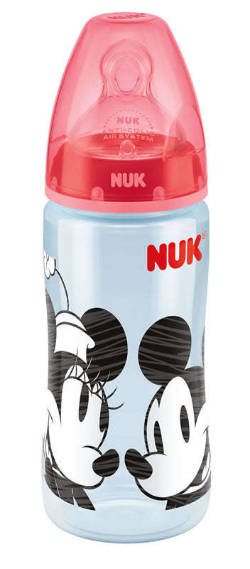 NUK - First Choice - Bottles - Disney - Mickey Mouse - 300 ml / Blue