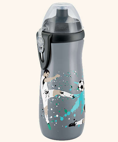 NUK - Sports Cup 300ml with push-pull spout - Gray