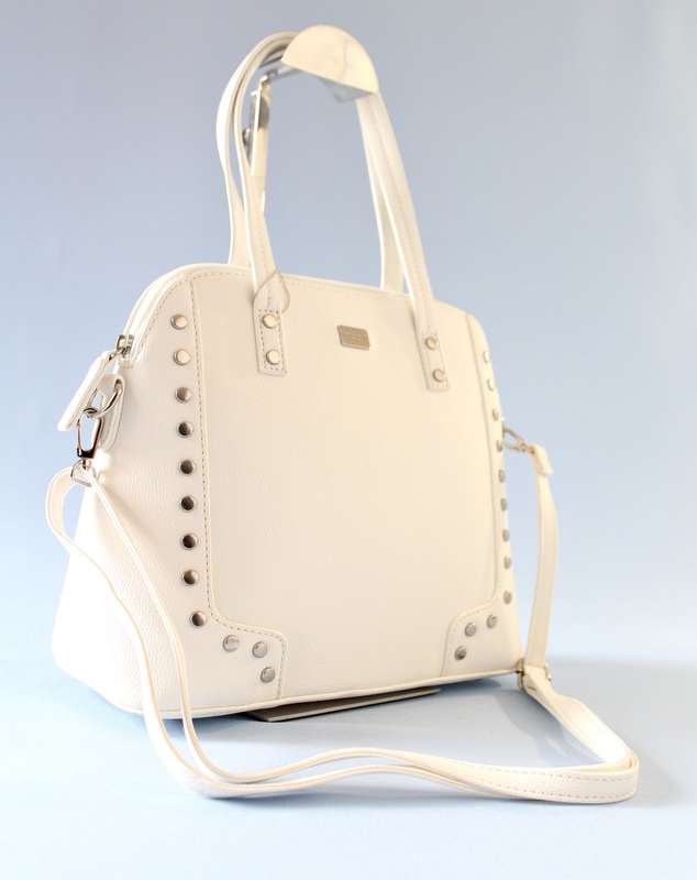 David Jones medium Structured tote in White- Stunning Classic Handbag