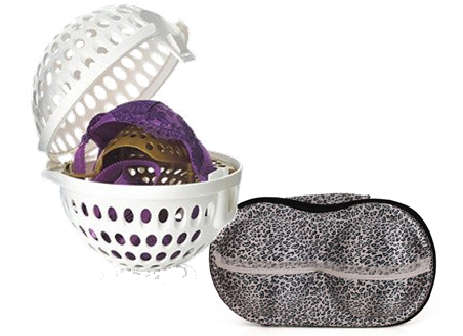 Betty ball & Bra organiser combo - Light Leopard White Trim