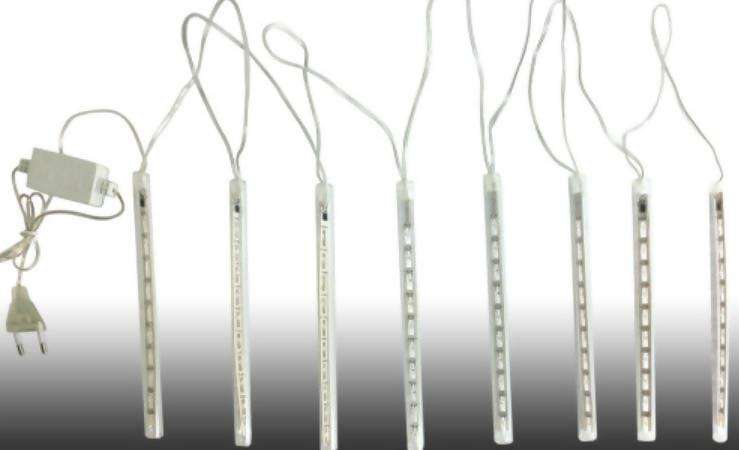 Christmas Festive Lights Meteor LED Digital Snow Shower Icicle Light Set - R145 / R145