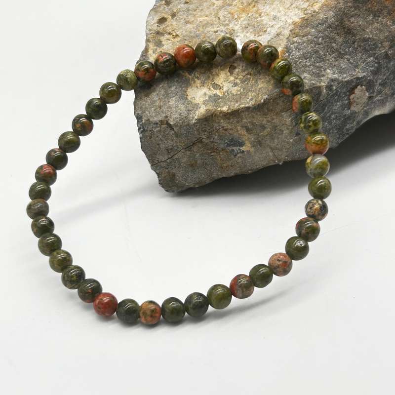 Unakite Crystal Bracelet