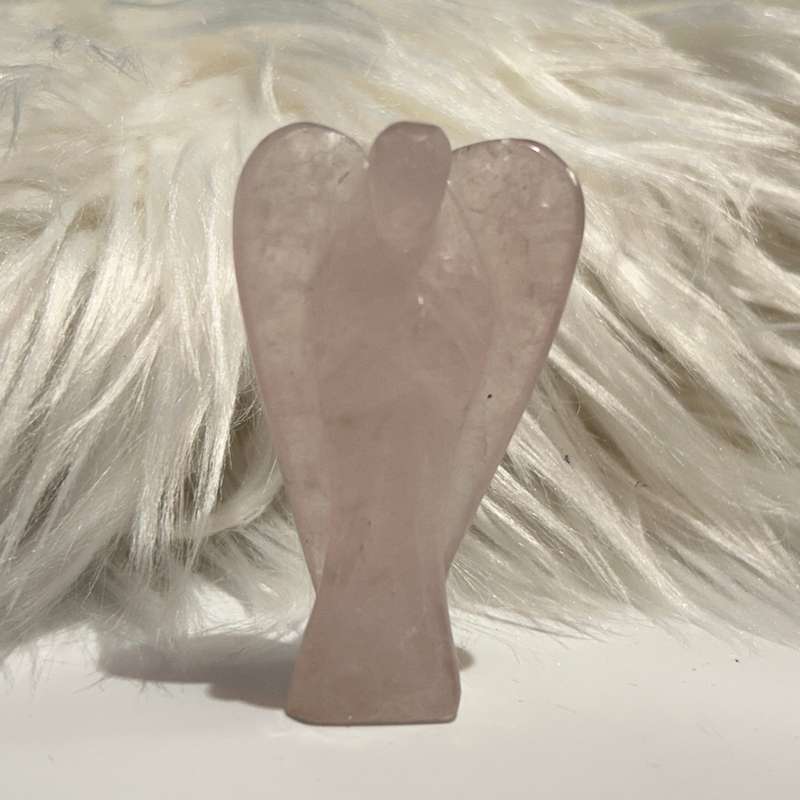Rose Quartz Crystal Angel Of Love