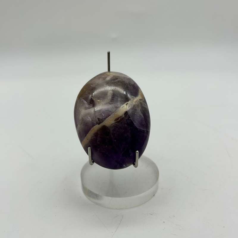 Chevron Amethyst Palm Piece