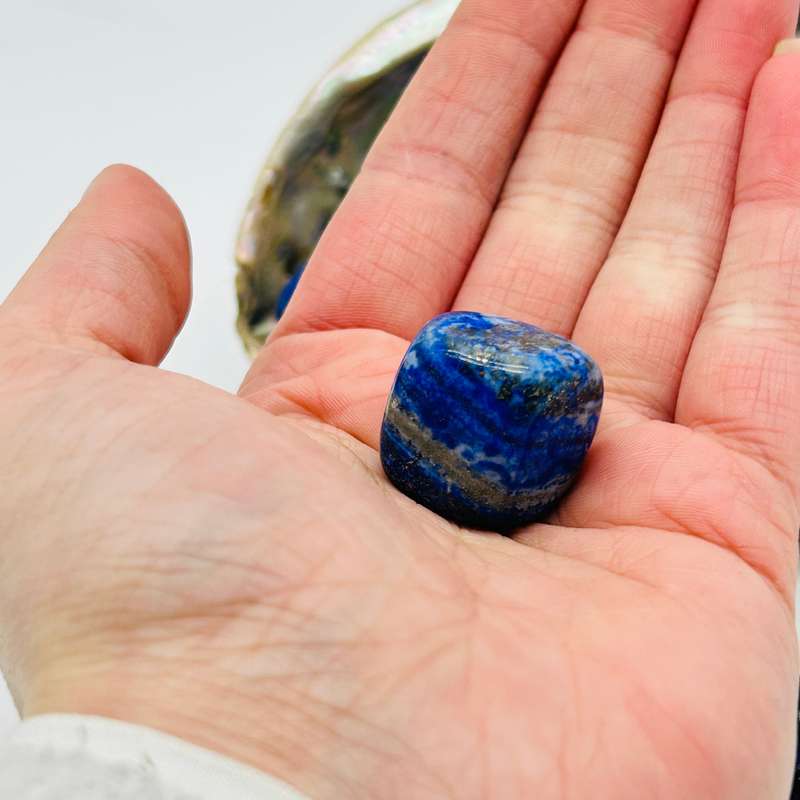 Lapis Lazuli Tumbled Cube Crystals