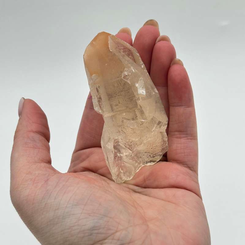 Tangerine Quartz Crystal