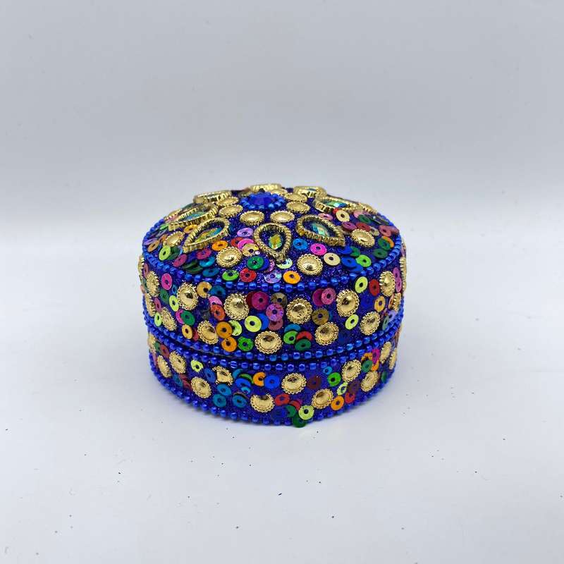 3 in 1 Blue Trinket Box