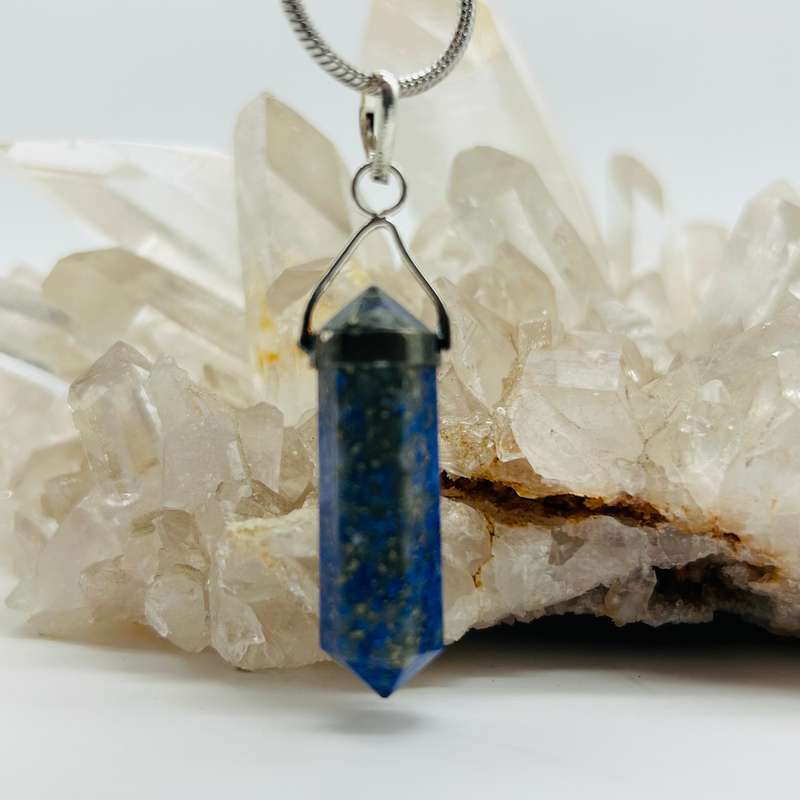 Lapis Lazuli Crystal Pendant