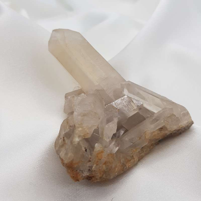 Smoky Quartz with Tinge of Golden Healer