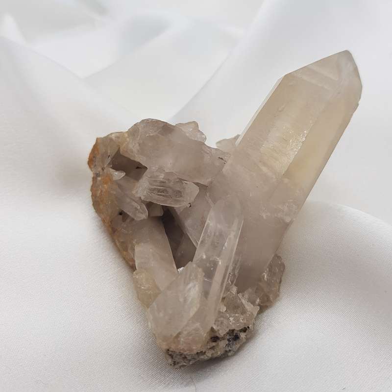 Smoky Quartz with Tinge of Golden Healer