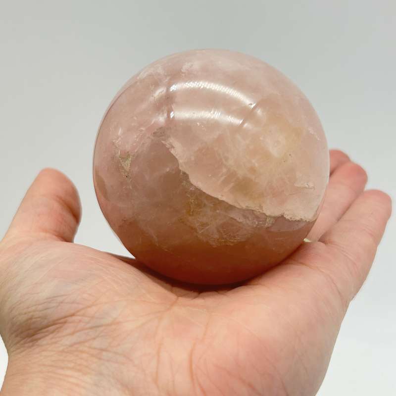 Rose Quartz Crystal Sphere