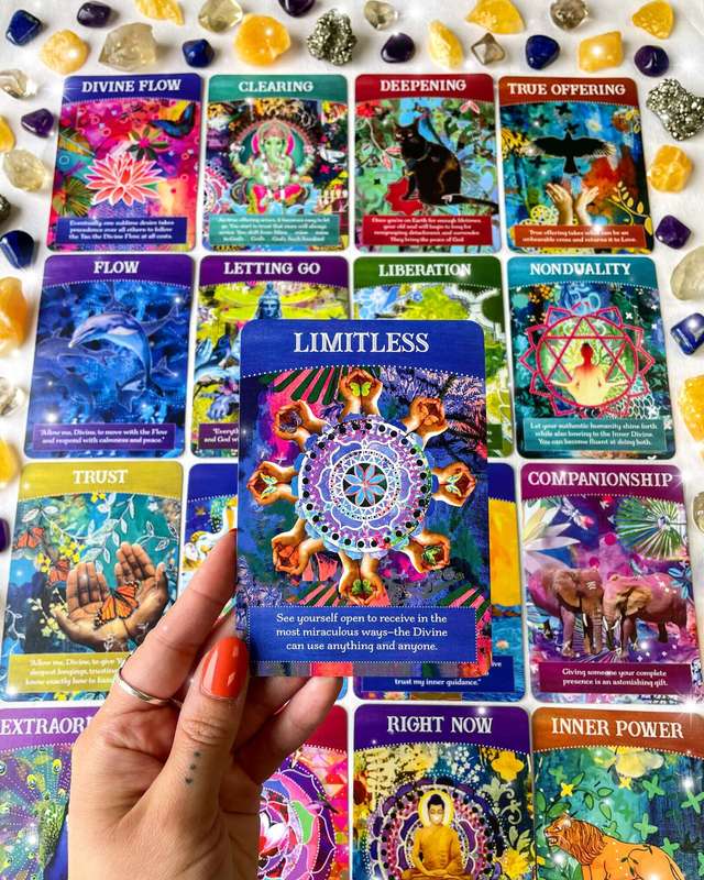 Divine Abundance Oracle Cards by Tosha Silver