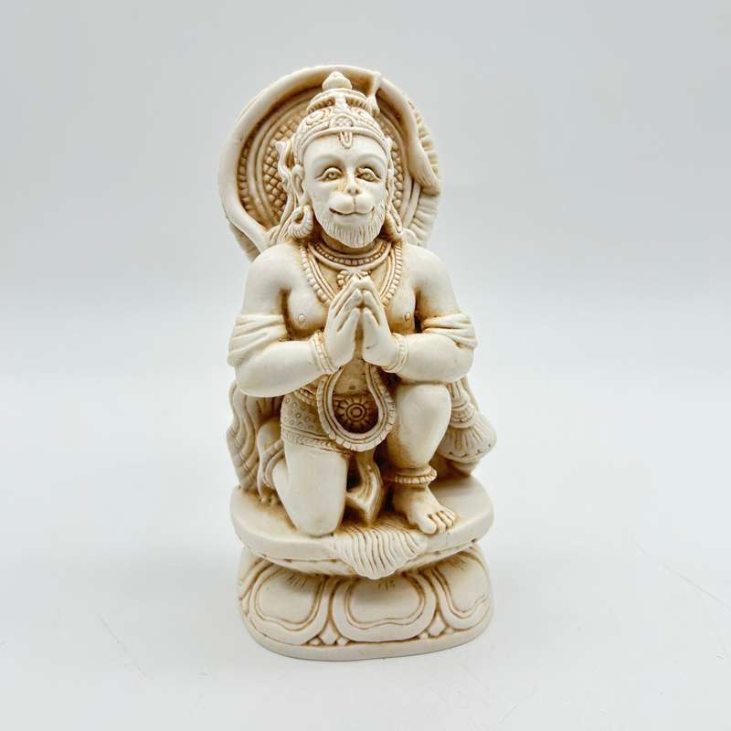White Hanuman Statue - Medium