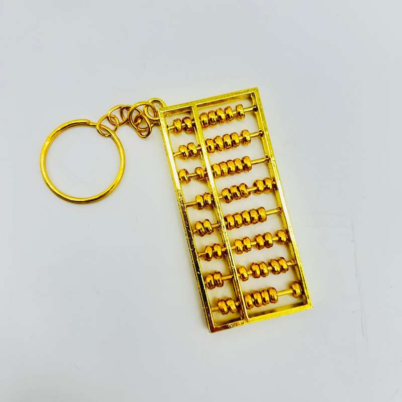 Lucky Abacus Key Chain For 2025