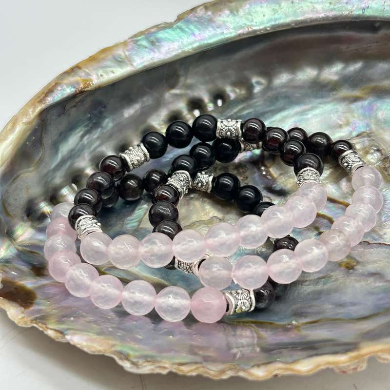 Rose Quartz Manifesting Love Crystal Bracelet