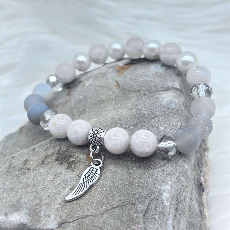 Wings Of Light Crystal Bracelet