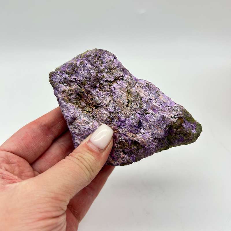 Stichtite With Green Serpentine