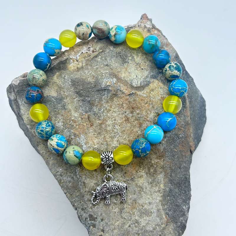 Sunset Bliss Crystal Gemstone Bracelet