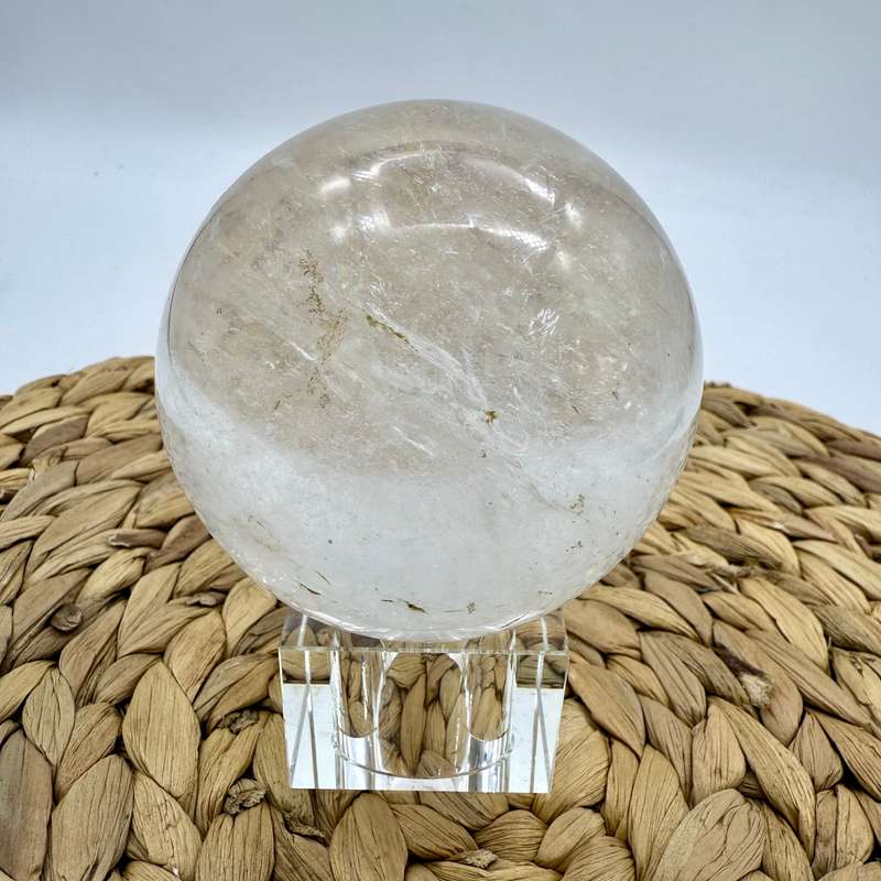 Clear Quartz Crystal Sphere
