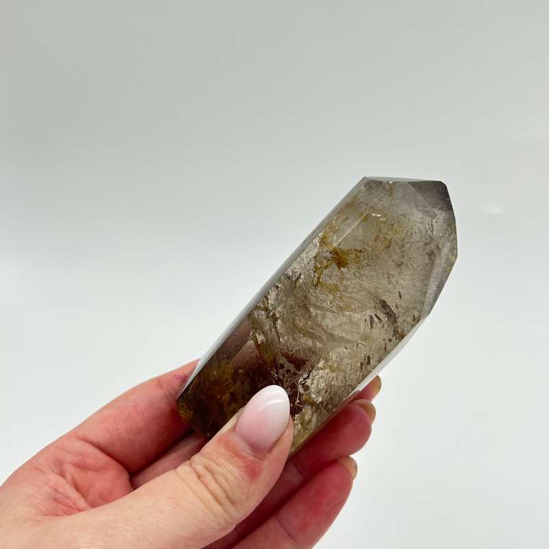 Tabby Smoky Quartz Crystal