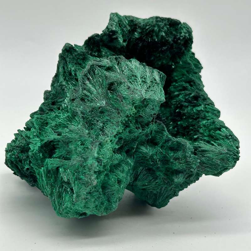 Malachite Fibrous Specimen