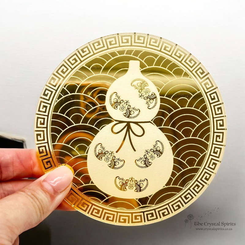 Gold Wu Lou Health Protector Amulet