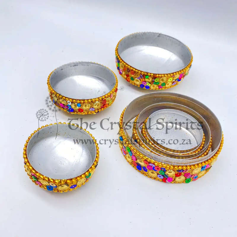 3 in 1 Gold Trinket Box