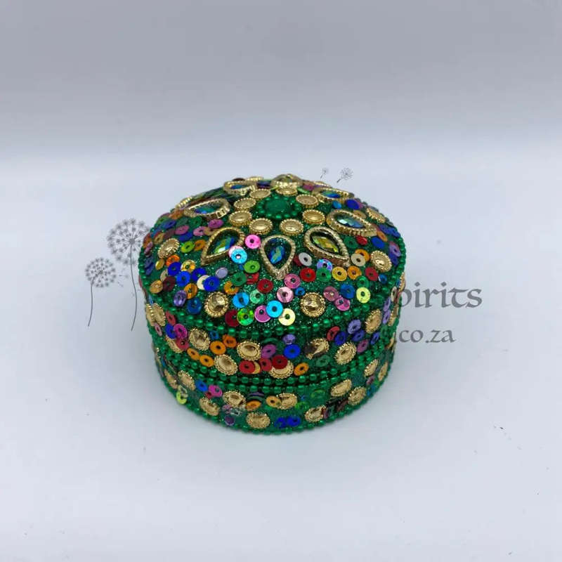 3 in 1 Green Trinket Box