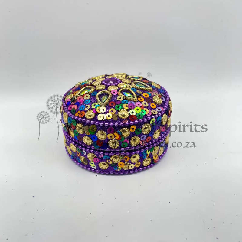 3 in 1 Purple Trinket Box