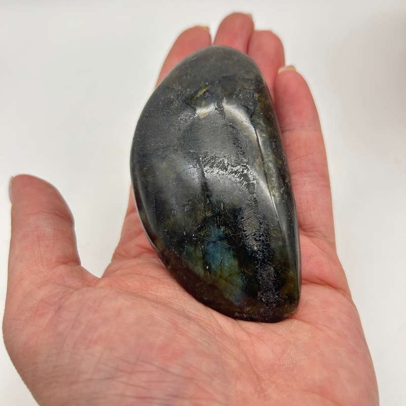 Labradorite Crystal Palm Piece