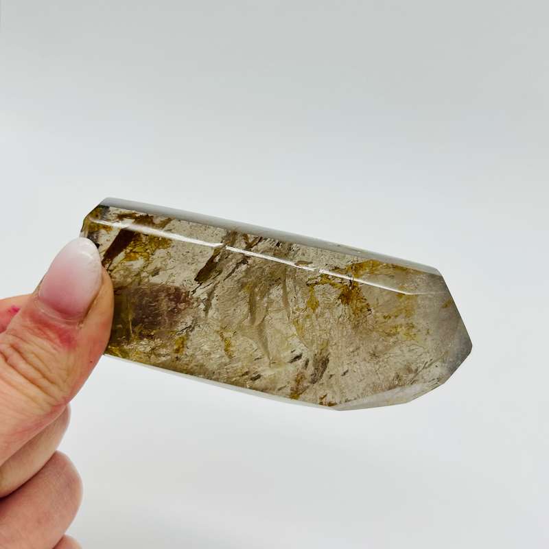 Tabby Smoky Quartz Crystal