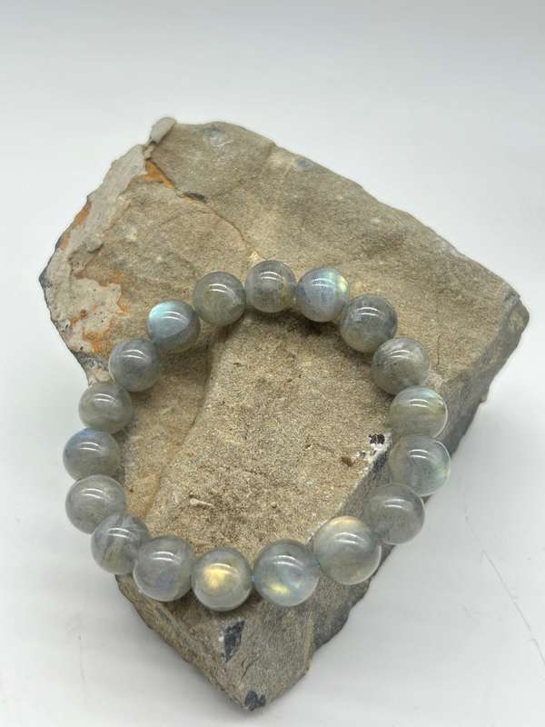 Large Labradorite Crystal Gemstone Bracelet