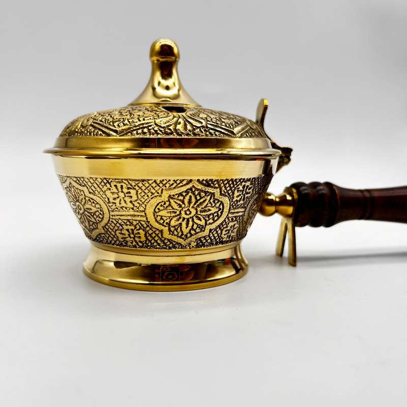 Brass Incense Handle Holder