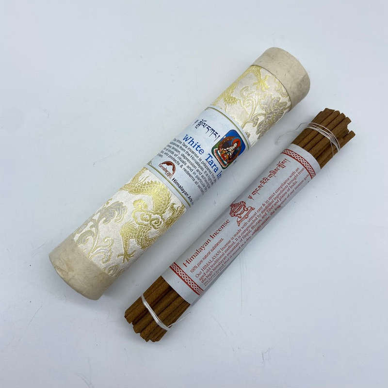 Hand Rolled White Tara Tibetan Incense
