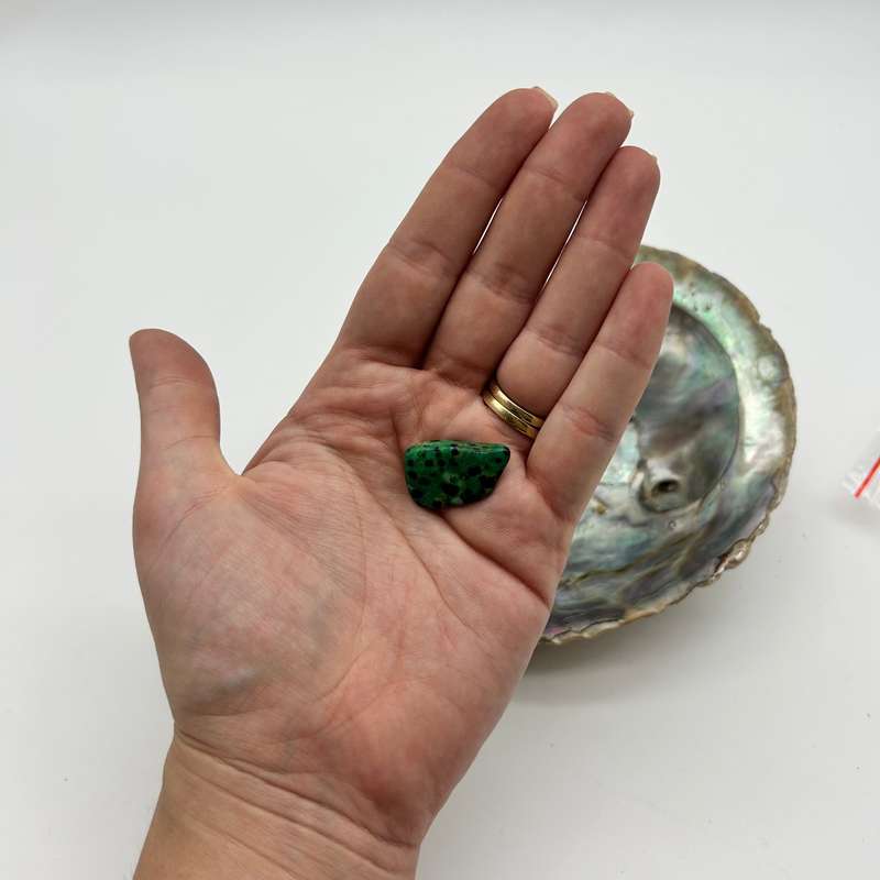 Green Dalmatian Jasper