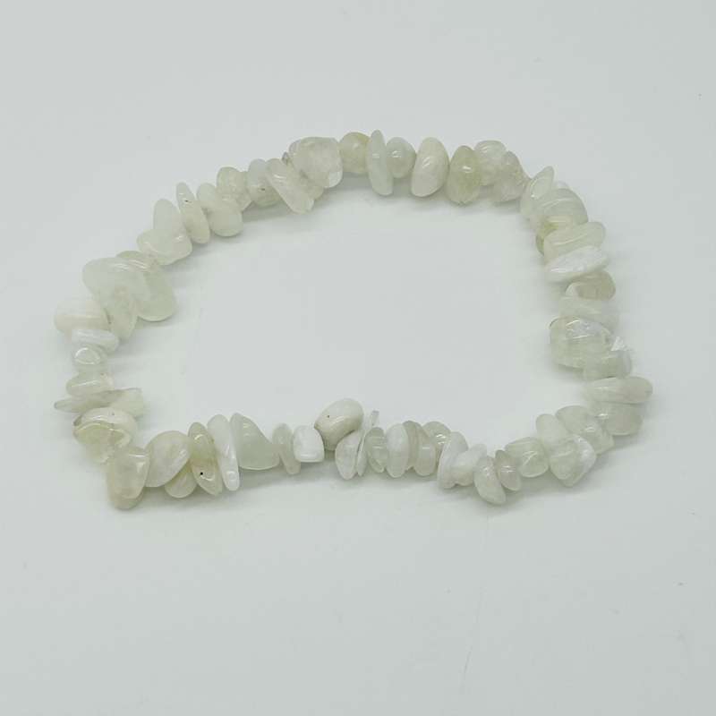 Moonstone Crystal Chip Bracelet
