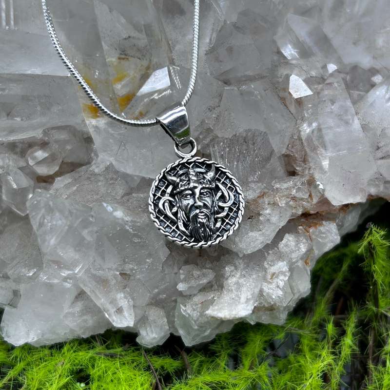 Mens Viking Sterling Silver Pendant