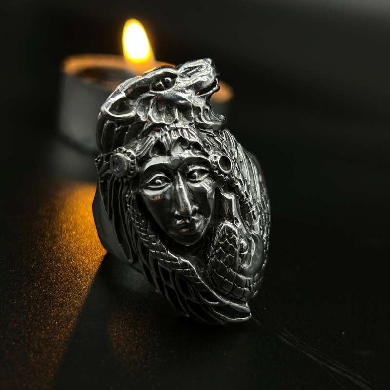 Men's Sterling Silver Shaman Ring