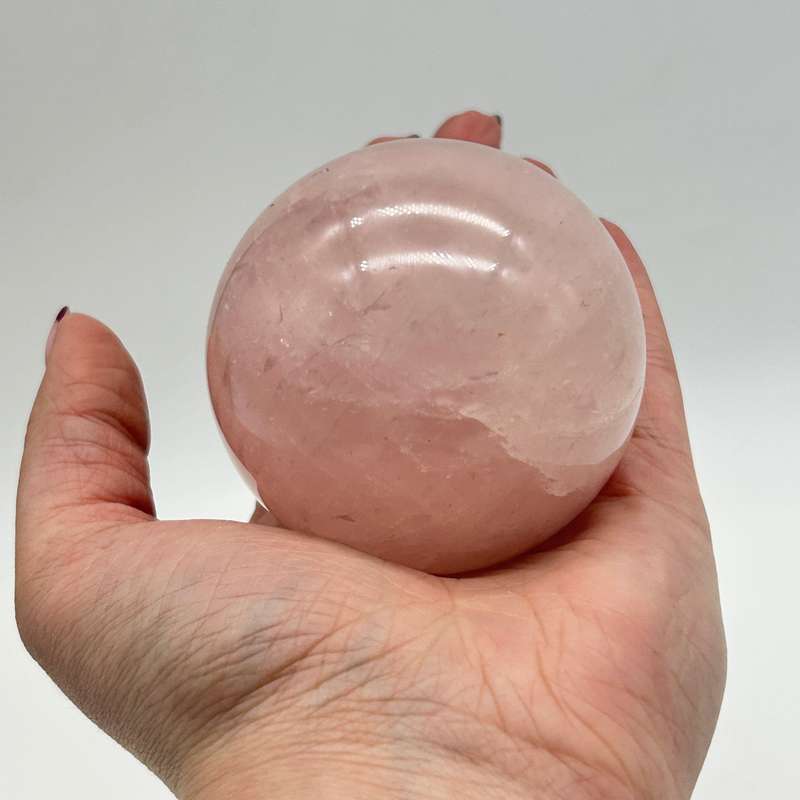 Rose Quartz Crystal Spheres