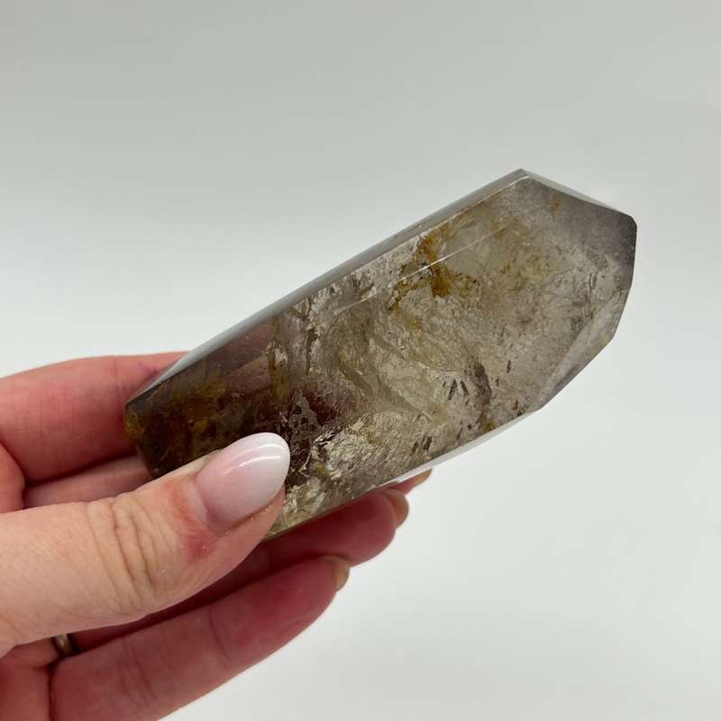 Tabby Smoky Quartz Crystal