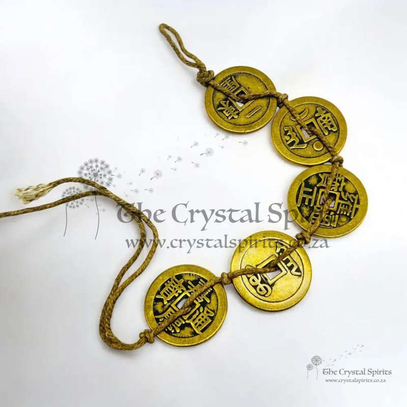 5 Woven Joined Fancy Coins