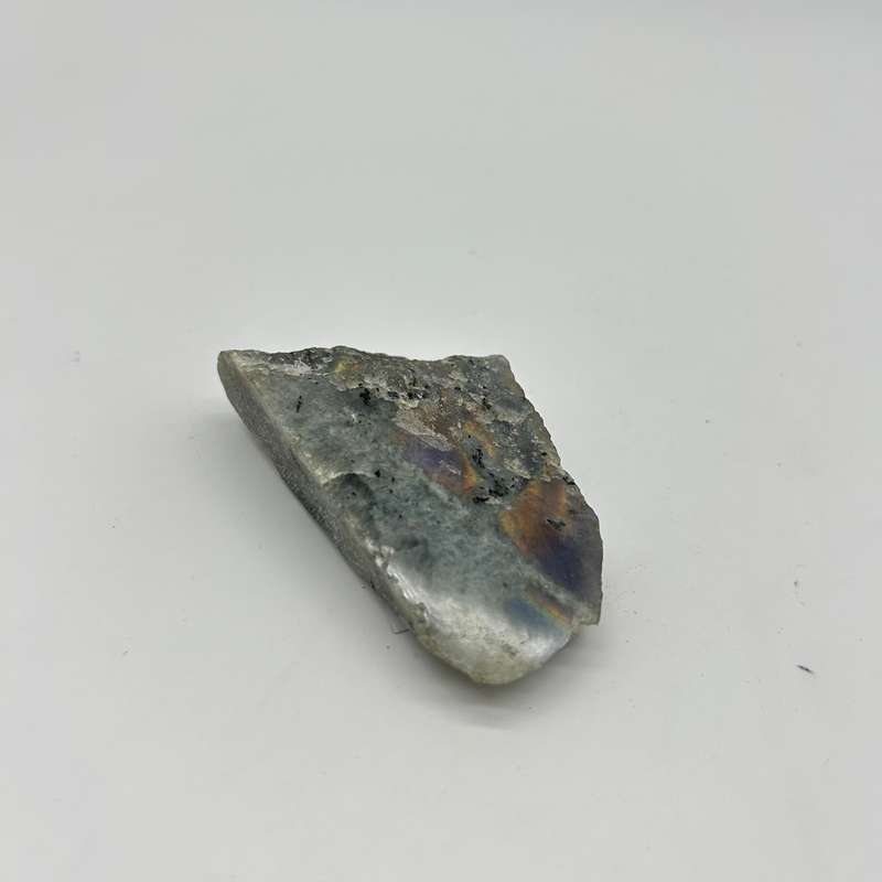 Polished Purple Labradorite Slab from Madagascar