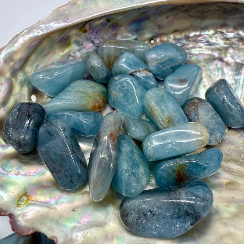 Aquamarine Tumbled Crystal